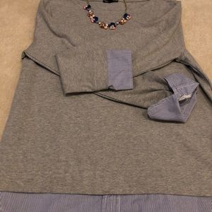 J.Crew factory Sweatshirt meets classy